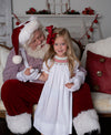 CHRISTMAS BISHOP SMOCKED DRESS WHITE