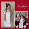 CHRISTMAS BISHOP SMOCKED DRESS WHITE